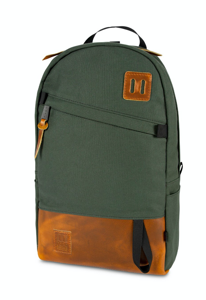 Topo designs hot sale daypack navy leather