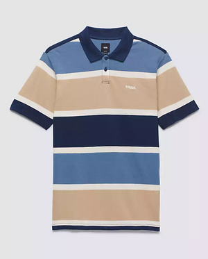 Open image in slideshow, HALICREST STRIPE DRESS BLUES
