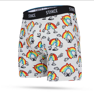 Open image in slideshow, VIBE ON BOXER BRIEF - RAINBOW
