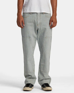 Open image in slideshow, CHAINMAIL DENIM PANTS - BLQ4 SALE
