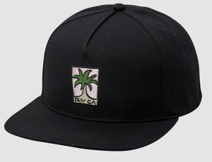 Open image in slideshow, SMALL PALM SNAPBACK - BLACK
