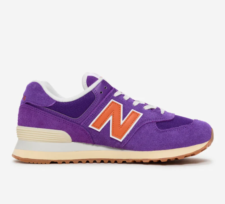 NEW BALANCE WL574GT2 PURPLE ORANGE