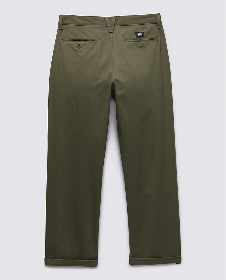 AUTHENTIC CHINO LOOSE PANTS - GRAPE LEAF