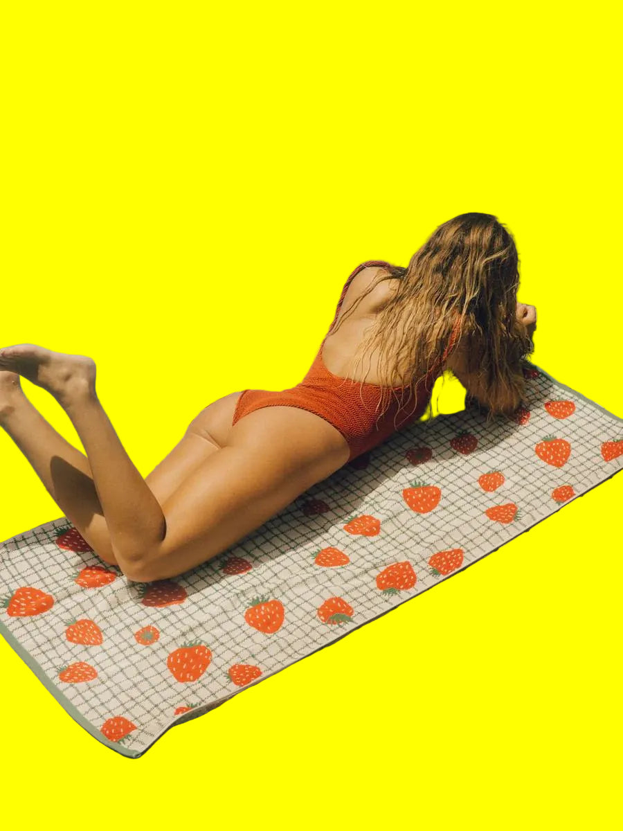 STRAWBERRY TOWEL - STRAWBERRY – Atacama Surf Shop