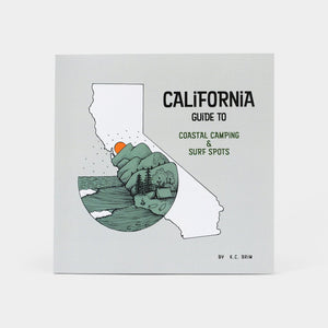 CALIFORNIA GUIDE TO COASTAL CAMPING & SURF SPOTS BOOK