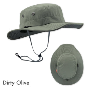 Open image in slideshow, SHELTA SEAHAWK DIRTY OLIVE PERFORMANCE HAT
